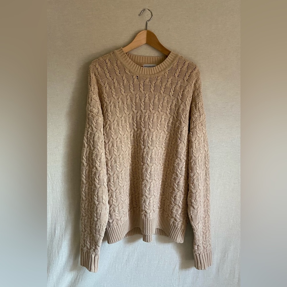 Knit Camel Sweater